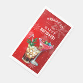 Vakantie Happy Hour papieren servetten | Handdoeke (Hoek)