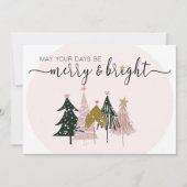 Vakantie| Hartelijk dank| Kleine bedrijven Feestdagenkaart (Voorkant)