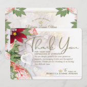 Vakantie hartslag Sympathie Hartelijk dank Kaart (Voorkant / Achterkant)