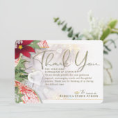 Vakantie hartslag Sympathie Hartelijk dank Kaart (Staand voorkant)