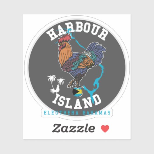 Vakantie Haveneiland Bahama's Sticker Cruise (Vel)