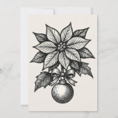 Vakantie Headline Kerstkrant Fotokaart Feestdagenkaart (Achterkant)