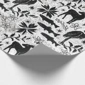 Vakantie Heron en Herten Cadeaupapier (Hoek)