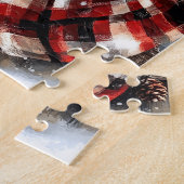 Vakantie Herten Spel Puzzel (Zijkant)