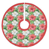 Vakantie HIbiscus Kerstboom Rok (Voorkant)