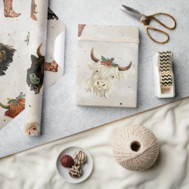 Vakantie Highland Koeien - Inpakken Cadeaupapier
