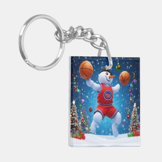 Vakantie hoepels sleutelhanger (Voorkant Links)