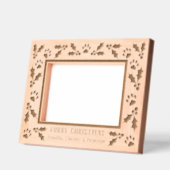 Vakantie Holly en Dog Paws Gegraveerde Lijstjes (Links)