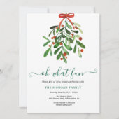 Vakantie Holly Kerstfeest Feestdagenkaart (Voorkant)