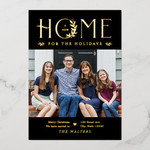 Vakantie Home Folie Vakantie Kaart bewerkbare kleu