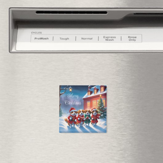 Vakantie honden magneet (Insitu (Vaatwasser))