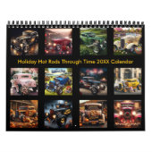 Vakantie Hot Rods door de tijd 20XX Kalender (Hoes)