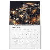Vakantie Hot Rods door de tijd 20XX Kalender (Jan 2026)