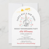 Vakantie Housewarming Open Huis Kerstfeest Kaart (Voorkant)