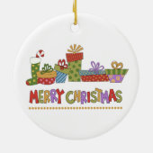 Vakantie huisdier foto Ornament (Achterkant)