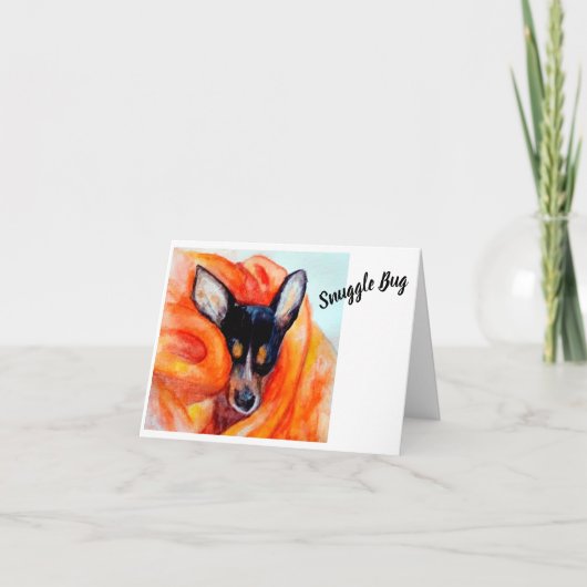 Vakantie huisdier Kaart (Voorkant)