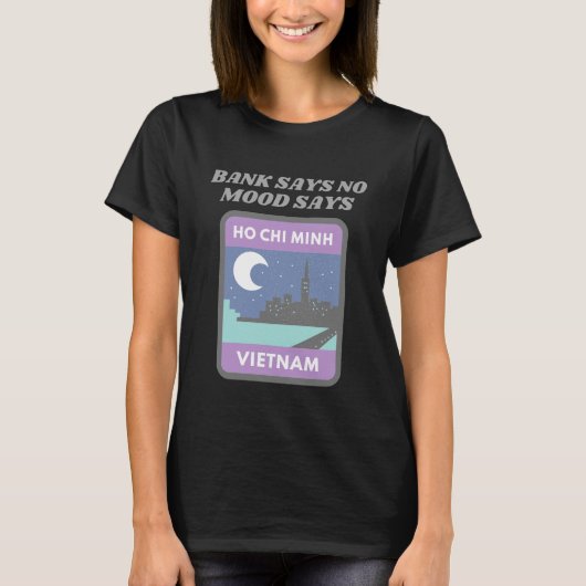 Vakantie Humor financiële strijd T-shirt (Voorkant)