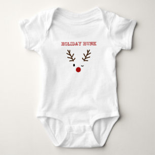 Vakantie Hunk Kerstrendier Baby Bodysuit