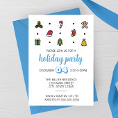 Vakantie Iconen Party uitnodiging