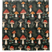 Vakantie in betoverd bos douchegordijn (Voorkant)