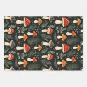 Vakantie in betoverd bos inpakpapier vel (Voorkant 2)