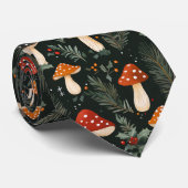 Vakantie in betoverd bos stropdas (Opgerold)