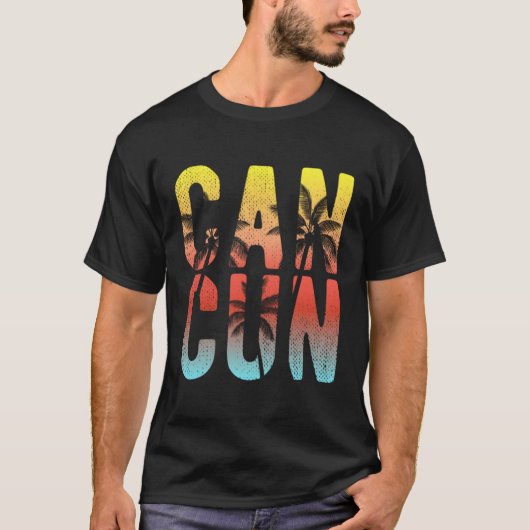 Vakantie in Cancun T-shirt (Voorkant)