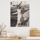 Vakantie in Cannes, jaren dertig Poster (Keuken)