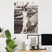 Vakantie in Cannes, jaren dertig Poster (Thuiskantoor)