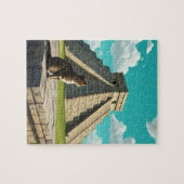 Vakantie in Chichen Itza Mexico Reizen Legpuzzel (Horizontaal)