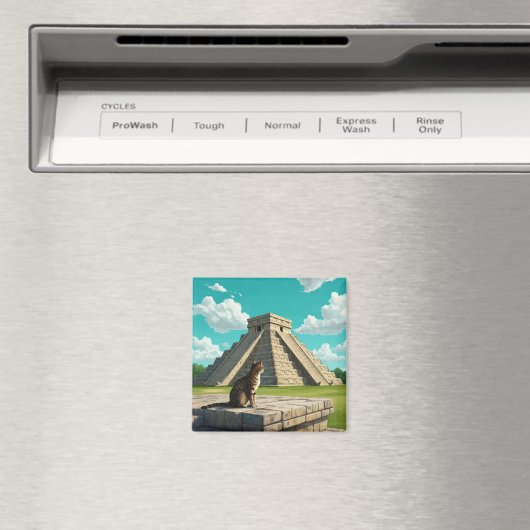 Vakantie in Chichen Itza Mexico Reizen Magneet (Insitu (Vaatwasser))