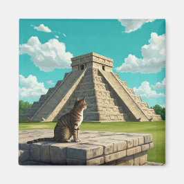 Vakantie in Chichen Itza Mexico Reizen Magneet
