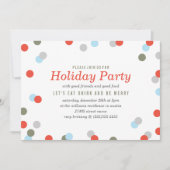 Vakantie in Confetti Kaart (Voorkant)