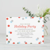 Vakantie in Confetti Kaart (Staand voorkant)