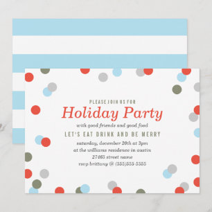 Vakantie in Confetti Kaart