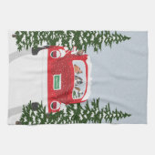 Vakantie in de auto theedoek (Horizontaal)