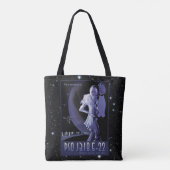 Vakantie in de ruimtevaart tote bag (Achterkant)