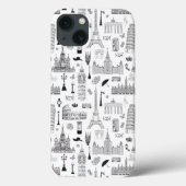 Vakantie in Europa Case-Mate iPhone Case (Achterkant)