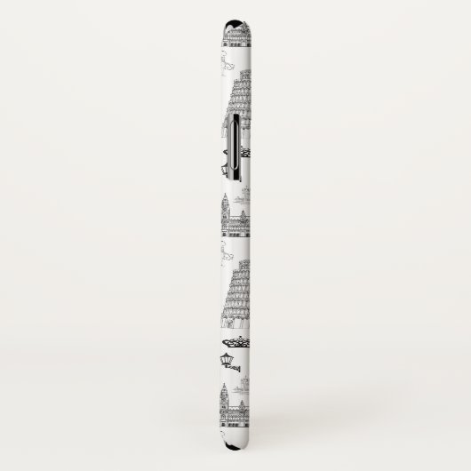 Vakantie in Europa Case-Mate iPhone Case (Achterkant / rechts)