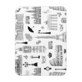 Vakantie in Europa Magneet (Verticaal)