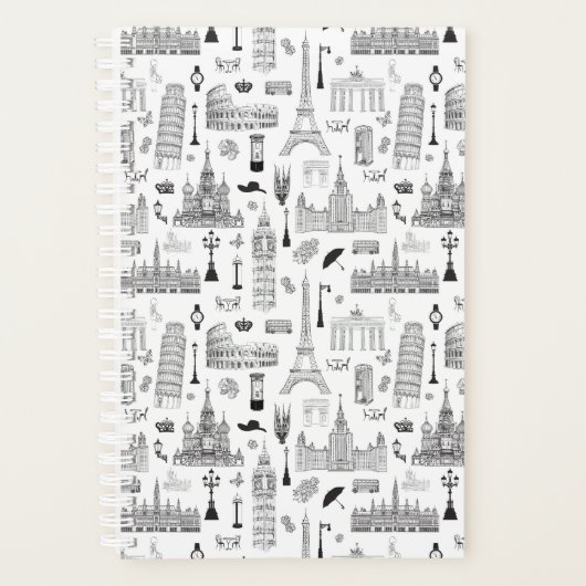 Vakantie in Europa Planner (Voorkant)