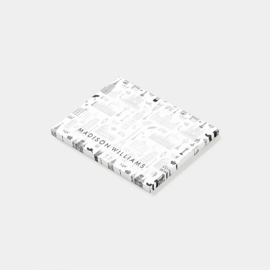 Vakantie in Europa Post-it® Notes (Schuin)