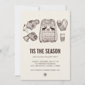 Vakantie in feestdagen kaart (Voorkant)