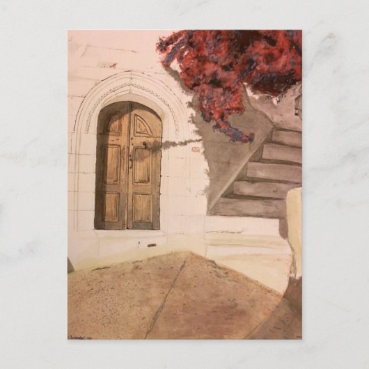 Vakantie in Griekenland Briefkaart (Voorkant)