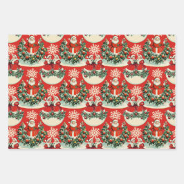  vakantie in het rood inpakpapier vel