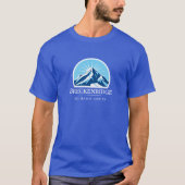 Vakantie in het skigebied Breckenridge Colorado T-shirt (Voorkant)