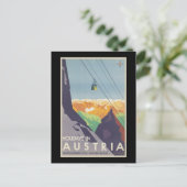 Vakantie in Oostenrijk Feestdagenkaart (Staand voorkant)