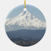 Vakantie in Oregon Mount Hood Mountain Keramisch Ornament (Achterkant)