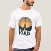 Vakantie in Parijs T-shirt (Voorkant)