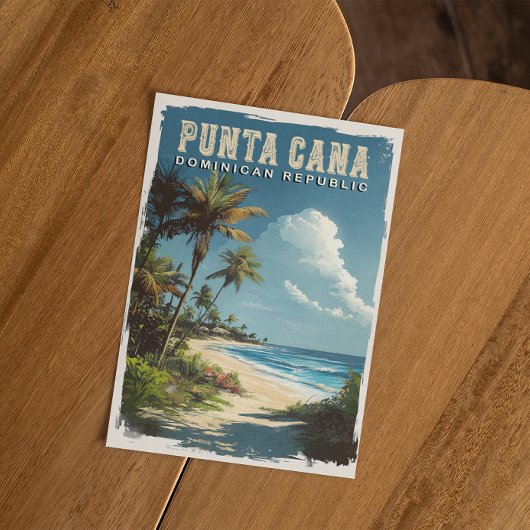 Vakantie in Punta Cana: Herinneringen met een Vint Briefkaart